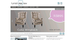 Desktop Screenshot of furnishmenew.com